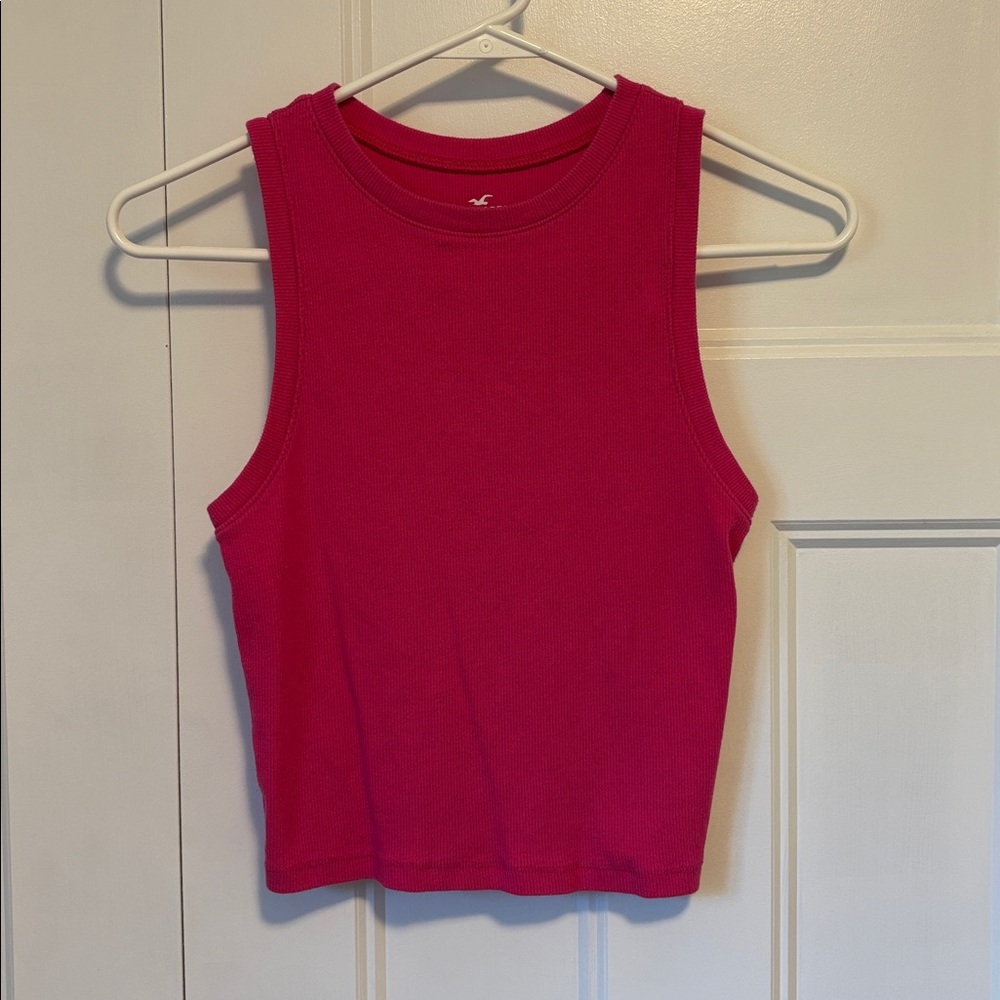 Hollister High-Neck Pink Tank